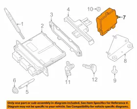 Hc3z12b533d Ford Oem 17-19 F-250 Super Duty Electrical Ignition System-relay