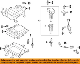Jx6z6b288b Ford Oem 19-23 Bronco Sport Ignition System-camshaft Sensor