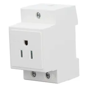 Ftvoguepzd863eiqb-11 Ftvogue Din Rail Mounted Ac Outlet Panel With Us Standard Socket 110-250v 15a For 1