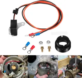 Gp1859 G-power 1281 Electronic Ignition Conversion Kit For 1957-1974 Ford 8 Cylinder V8 Engines