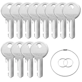 Gashwer 635508508378 455 12pcs Equipment Ignition Keys Compatible With New Genie Lifts Skyjack Lif