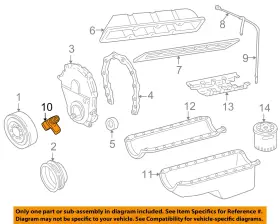 12575172 Gm Oem Oem-engine Crankshaft Crank Position Sensor Cps