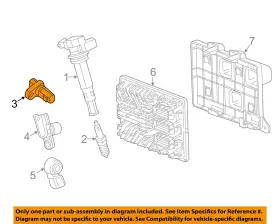 12646781 Gm Oem Oem-engine Crankshaft Crank Position Sensor Cps