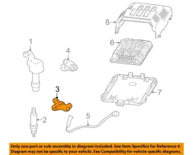 12674704 Gm Oem 06-17 Aura Electrical Ignition System-camshaft Sensor