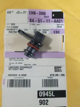 12683500 Gm Oem Encore Gx Electrical Ignition System-camshaft Sensor 20-21 New