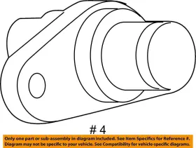 12701385 Gm Oem 21-22 Trax Electrical Ignition System-camshaft Sensor #2