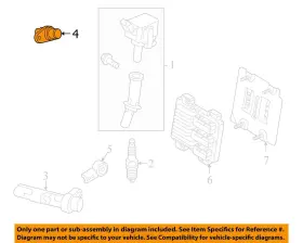 12701385 Gm Oem 21-22 Trax Electrical Ignition System-camshaft Sensor
