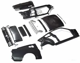 Golden Star 013103017141 Fastback-67 Fastback Conversion Kit Turns 1967 Ford Mustang Hardtop