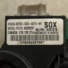 39730-s0x-a010 Honda 03-04 Odyssey Ignition Switch Assembly Lock Immobilizer Key #3