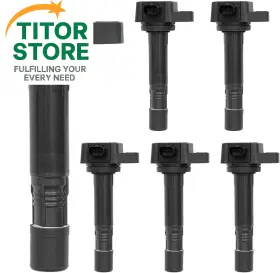 Hqpasfy 759337260662 Ignition Coil Pack Set Of 6pcs Compatible With Acura Mdx Coils