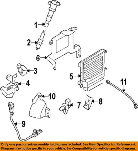3918025300 Hyundai Oem 06-16 Santa Fe Sport Ignition System-crnkshft Sensor