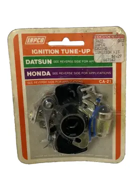 Ca-21hd Iapco 026858100211 Vintage Ignition Tune Up Kit For 70s Honda Datsun Made In Japan