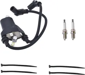 26652 Inpwoc Ignition Coil Pack And Spark Plug Cap For Ezgo 1991-2002 Txt Robin 295cc