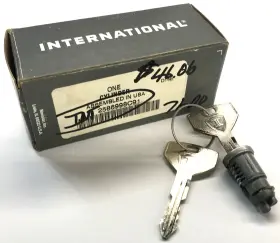2586998c91 International Ignition Cylinder Lock With Keys Nos