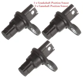 Gt7510 Isumo 2x Camshaft And 1x Crankshaft Position Sensor For Bmw 128i 135i 323i 325xi 328i