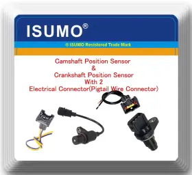Gt7610-742 Isumo 2 Camshaft And Crankshaft Position Sensor With Connectors Fits Dodge Hyundai Kia 1.6l