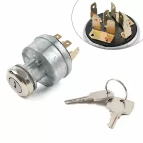 At195301 Kabusikikaisya-kawa Ignition Switch With 2 Keys For John Deere Loader 210c 310c 310e 310g