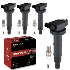 Ky-uf333-zh Kacuyelin Uf333 Ignition Coil Pack And Iridium Spark Plugs Compatible With