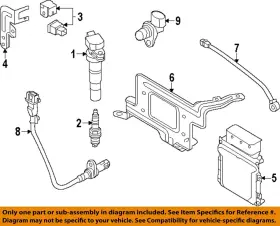 391802b020 Kia Oem 12-17 Rio Soul Electrical Ignition System-crnkshft Sensor