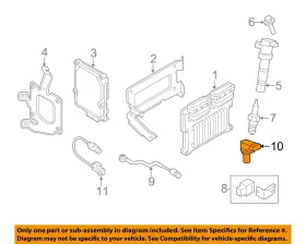393183c500 Kia Oem 14-16 Sorento-engine Camshaft Cam Position Sensor