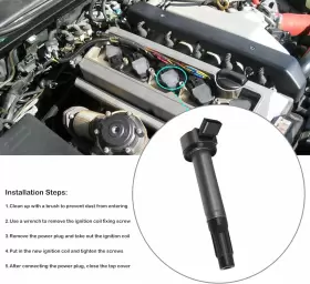 156121 Lcwrgs Pack Of 4 Ignition Coil Compatible With 1.8 L4 Toyota Corolla Prius Matrix #2