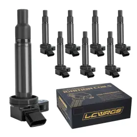 156138 Lcwrgs Ignition Coils Set Of 8 Fits Toyota Tundra Sequoia Land Cruiser 4runner Lexus