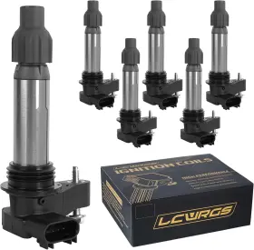 156154 Lcwrgs Set Of 6 Ignition Coil For 3.6 3.0 3.2 V6 Buick Enclave Gmc Acadia Terra Inch