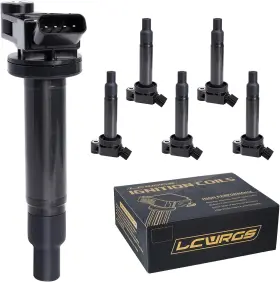 156187 Lcwrgs Set Of 6 Ignition Coils Fits For 3.0 V6 Toyota Sienna Highlander Camry