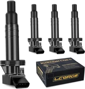 156265 Lcwrgs Set Of 4 Ignition Coil Pack Fits For 1.8 L4 Toyota Corolla Matrix Celica