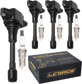 156293 Lcwrgs Set Of 4 Ignition Coil Pack And Spark Plugs Fits For 2007 2008 2009 2010
