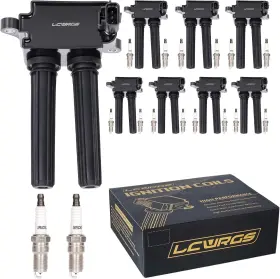 156395 Lcwrgs 8x Ignition Coil Pack And 16x Iridium Spark Plugs Fit For 5.7 V8 Hemi 2009