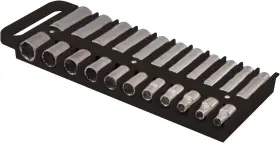 40990 Lisle Holder Socket 1/2 Inch Drive Black