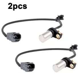12600273 Luxfineparts 2pcs Crankshaft Position Sensor For 2001-2007 Toyota Highlander 2007-2011 Camry
