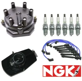 3962 M Store & Ngk 9655 6x 6953 4050 Spark Plug Wires Distributor Cap For Nissan Xterra 3.3l Natural Aspirated 00-04