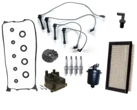 143757 Mac Auto Parts Tune Up 11 Piece Kit Tec Cap And Rotor For Honda Civic 1.6l Sohc 96-00