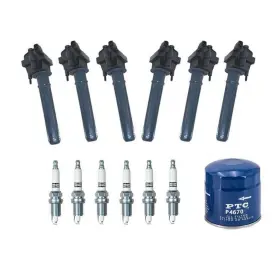 157641 Mac Auto Parts Ignition Coils Platinum Spark Plugs Oil Filter For Chrysler 300m 3.5l 1999-2005 157641 Mac Auto Parts Ignition Coils Platinum Spark Plugs Oil Filter For Chrysler 300m 3.5l 1999-2005