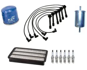 161544 Mac Auto Parts Ignition Spark Plug Wires Air Oil Gas Filter 10pc For Honda Passport 3.2l 94-95