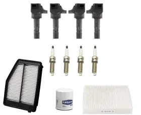 165317 Mac Auto Parts Oil Cabin Air Filters Coils And Iridium Spark Plugs For Honda Civic 1.8l 2012-2015