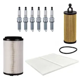 165329 Mac Auto Parts Cabin Air Oil Filters Iridium Spark Plugs For Ram Promaster Series 3.6l 14-18
