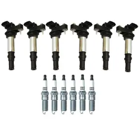 166760 Mac Auto Parts Direct Ignition Coils With Platinum Plugs 12pc Kit For 04-09 Cadillac Cts 3.6l