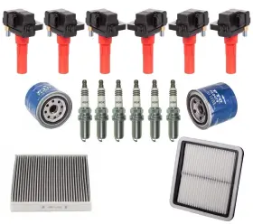 166801 Mac Auto Parts Direct Ignition Coils Iridium Spark Plugs 16pc Kit For Subaru Outback 3.6l 10-18