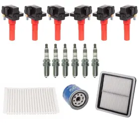 166802 Mac Auto Parts Direct Ignition Coils Iridium Spark Plugs 15pc Kit For Subaru Tribeca 3.6l 10-14
