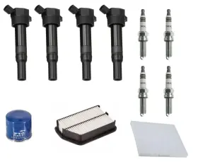 Mac Auto Parts 179561 Ignition Coils Spark Plugs Filters Tune Up For Hyundai Tucson 2014-2015 2.0l