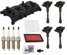 195215 Mac Auto Parts Ignition Coils Spark Plugs Valve Cover And Filters For Nissan Sentra 2.5l 2007-12