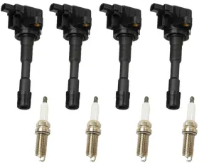 201711 Mac Auto Parts 4 Direct Ignition Coil And Spark Plugs For Honda Civic 1.3l 2006-2011