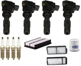 210834 Mac Auto Parts Direct Ignition Coil Platinum Spark Plugs Tune Up Kit For Mazda 3 2.5l 12-2015