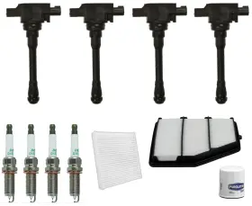 216954 Mac Auto Parts 4 Ignition Coils Denso Spark Plugs And Filters For Nissan Altima 2.5l 2019-2021