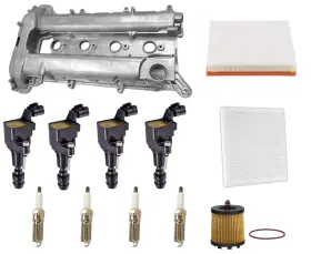 228457 Mac Auto Parts Engine Valve Cover Ignition Coils Tune Up Kit For Buick Verano 2.4l 2012-2017