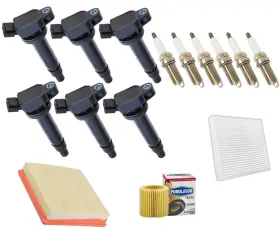7805-3165 Mac Auto Parts Ignition Coil And Platinum Spark Plugs Tune Up Kit For 2010-2015 Lexus Rx450h 3.5l