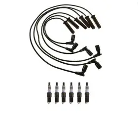 9732-ap605 Mac Auto Parts Ignition Wires And Spark Plugs For Pontiac Torrent 3.4l 2006- 2009